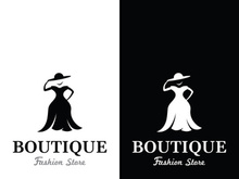 Women's clothing logo design.