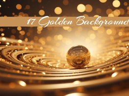 Golden texture background AI image preview picture