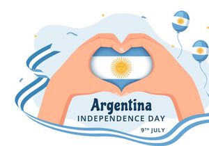 15 Happy Argentina Independence Day Illustration