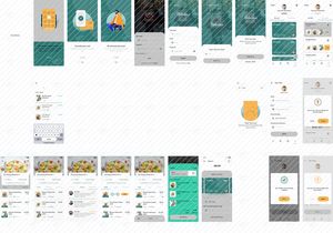 Delivious - UI Kit de Entrega de Comida