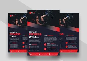 Fitness Gym Promotion Flyer Template Ver-2