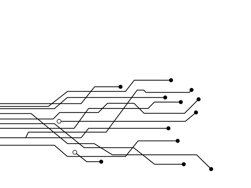 Circuit vector illustration