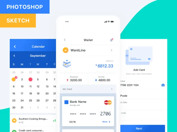 Pocket UI Kit Fintech App preview picture