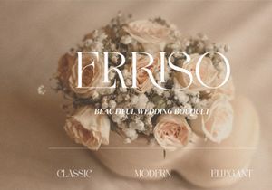 FLOWRISE || Display Ligature Serif