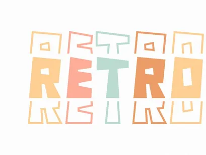 Playful Stacked - Modern Display Font