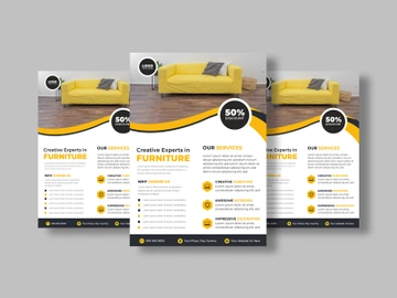 Furniture Sale Flyer template Ver-2 preview picture