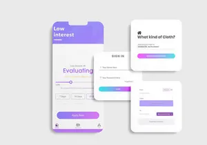 App Interface Screen Mockup