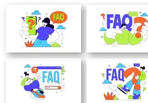10 Frequently Asked Questions Illustration