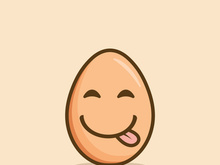 Egg Logo icon Vector Illustration