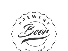 Premium quality vintage craft beer logo template. For badges, emblems, beer companies, bars, taverns.