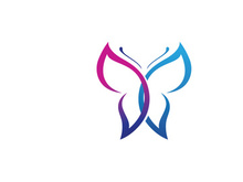 Beauty Butterfly Vector icon design