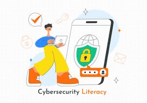 10 Cybersecurity Literacy Illustration