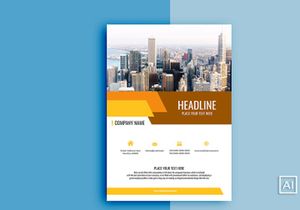Real Estate Flyer Business Templates 6 Color Variation