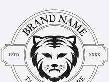 Tiger logo vintage