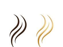 hair logo vector symbol, illustration icon