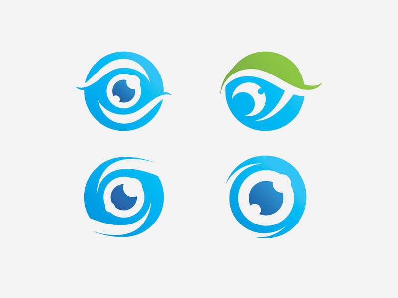 Creative Eye  care Logo Design Template