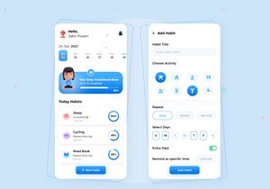 Habit Tracker App Design