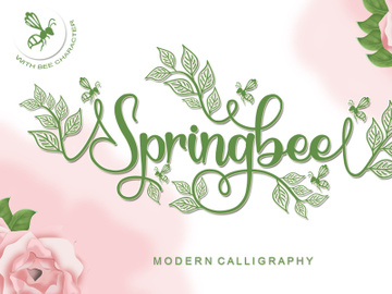 Springbee - Modern Calligraphy preview picture