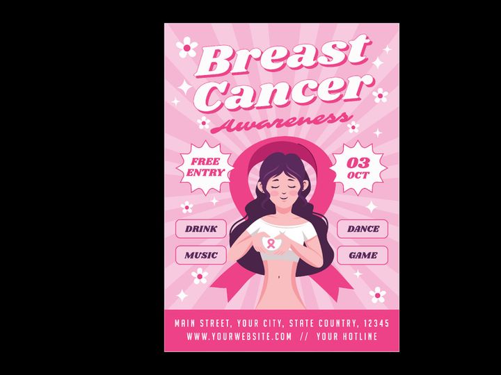 Breast Cancer Awareness Flyer