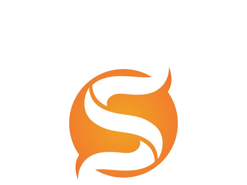 S logo Business corporate letter design vector