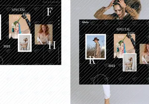 UI UX Fashion Web design