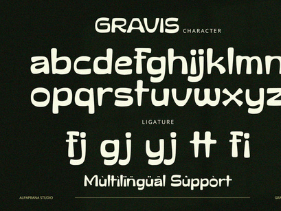 Gravis - Display Font
