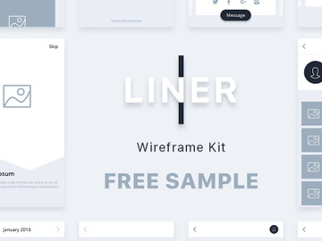 Liner Wireframe Kit Free Sample preview picture