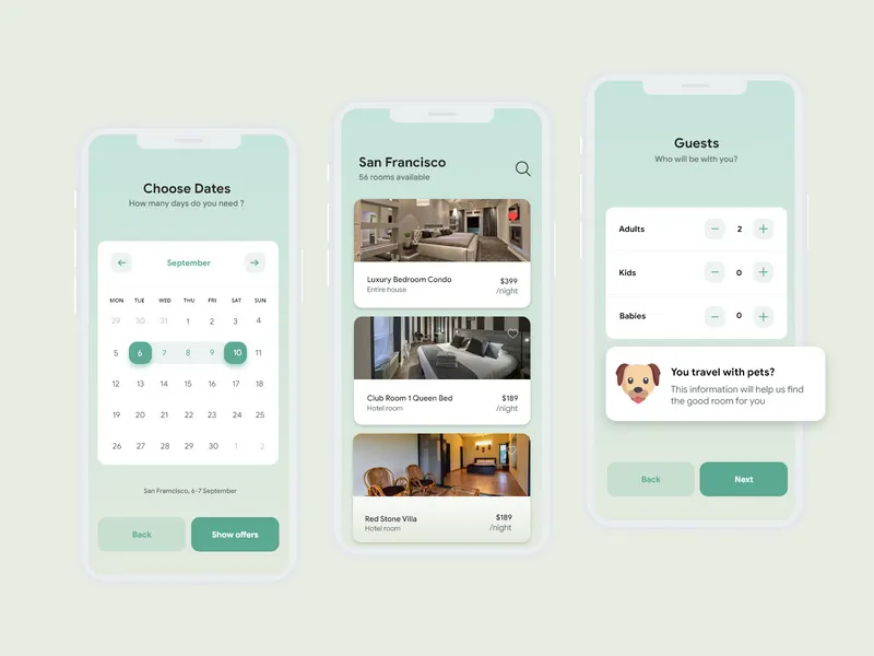 Room Rental Application