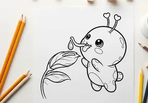 Cute crying onion character vector illustration flat design