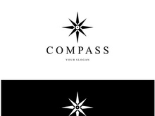 compass icon isolated on background.modern flat compass pictogram,business,marketing,internet concept.trendy simple vector symbol for websitedesign or button to mobile app.logo illustration.