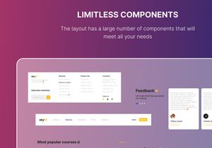SkyFit -  Fitness Template Bootstrap Html CSS