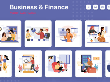 M189_Business Illustrations preview picture