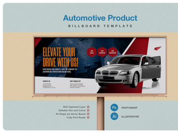 Automotive Showroom Billboard preview picture