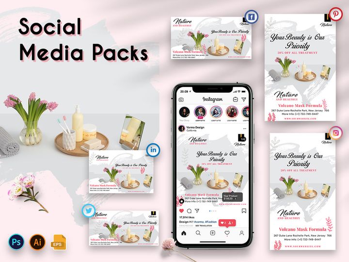 Beauty Social Media Posts