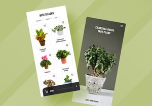 Plants Store App UI kit