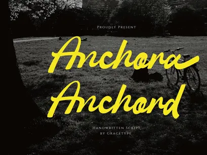 Anchora Anchord | Handwritten Script
