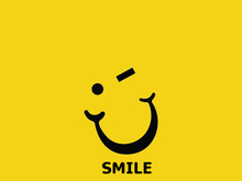 Smile logo and symbol vector image