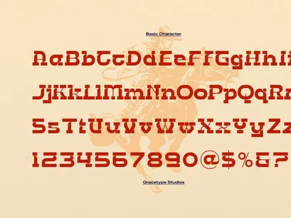 Bebop Rodeo | Western Slab Serif