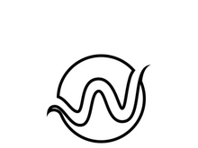 W Letter Logo Template