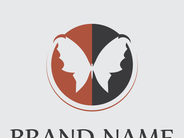 Butterfly logo design preview picture