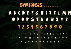 Symbiosis - Decorative Font