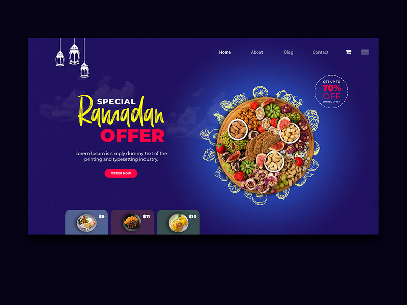 Ramadan Landing Page