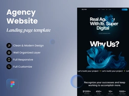 Aluva - Agency Landing Page preview picture