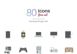 80 Free Icons