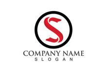 S Logo and symbol vector icon