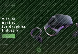 VIRTUALSTUDIO - Landingpage Concept UI Kit