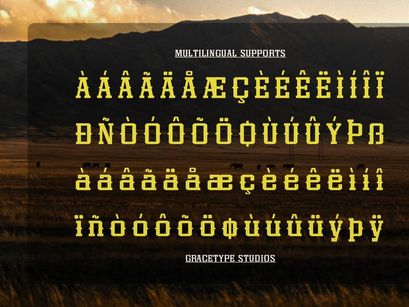 Dupreh Forge | Western Slab Serif