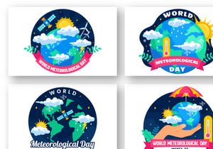 12 World Meteorological Day Illustration