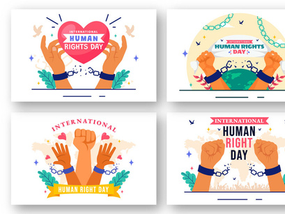 10 International Human Rights Day Illustration