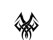 Tribal tattoos. Art tribal tattoo. Vector sketch of a tattoo. Idea for design